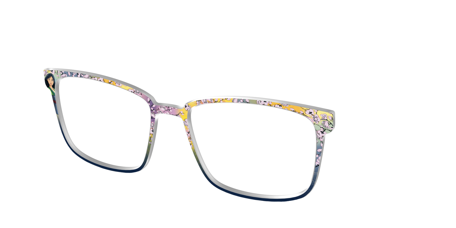 Mulan's Plum Blossoms - Angle Top Image - Pair Eyewear