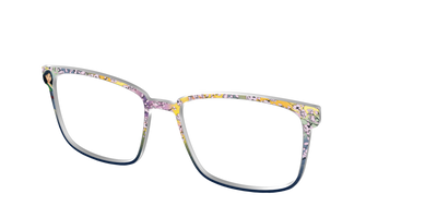 Mulan's Plum Blossoms - Angle Top Thumbnail - Pair Eyewear