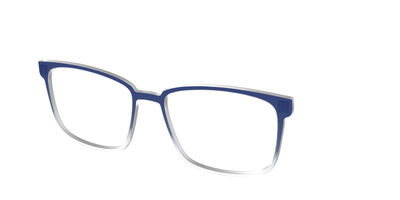 The Navy Gradient Crystal - Angle Top Thumbnail - Pair Eyewear