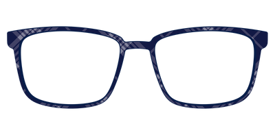 The Navy Twill Plaid - Front Top Thumbnail - Pair Eyewear