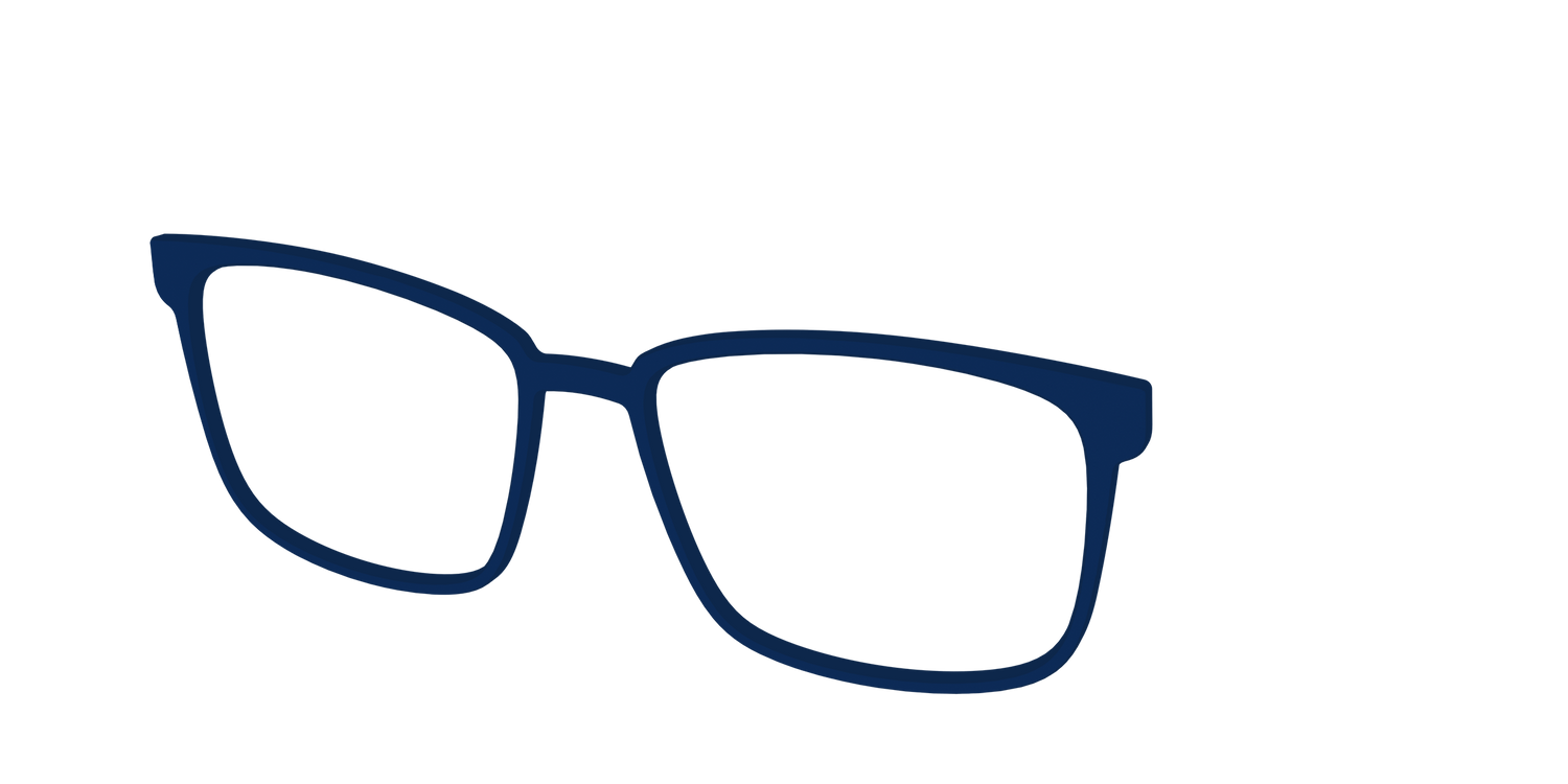 The Navy - Angle Top Image - Pair Eyewear