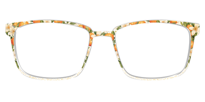 The Orange Blossom Glitter Crystal - Front Top Thumbnail - Pair Eyewear
