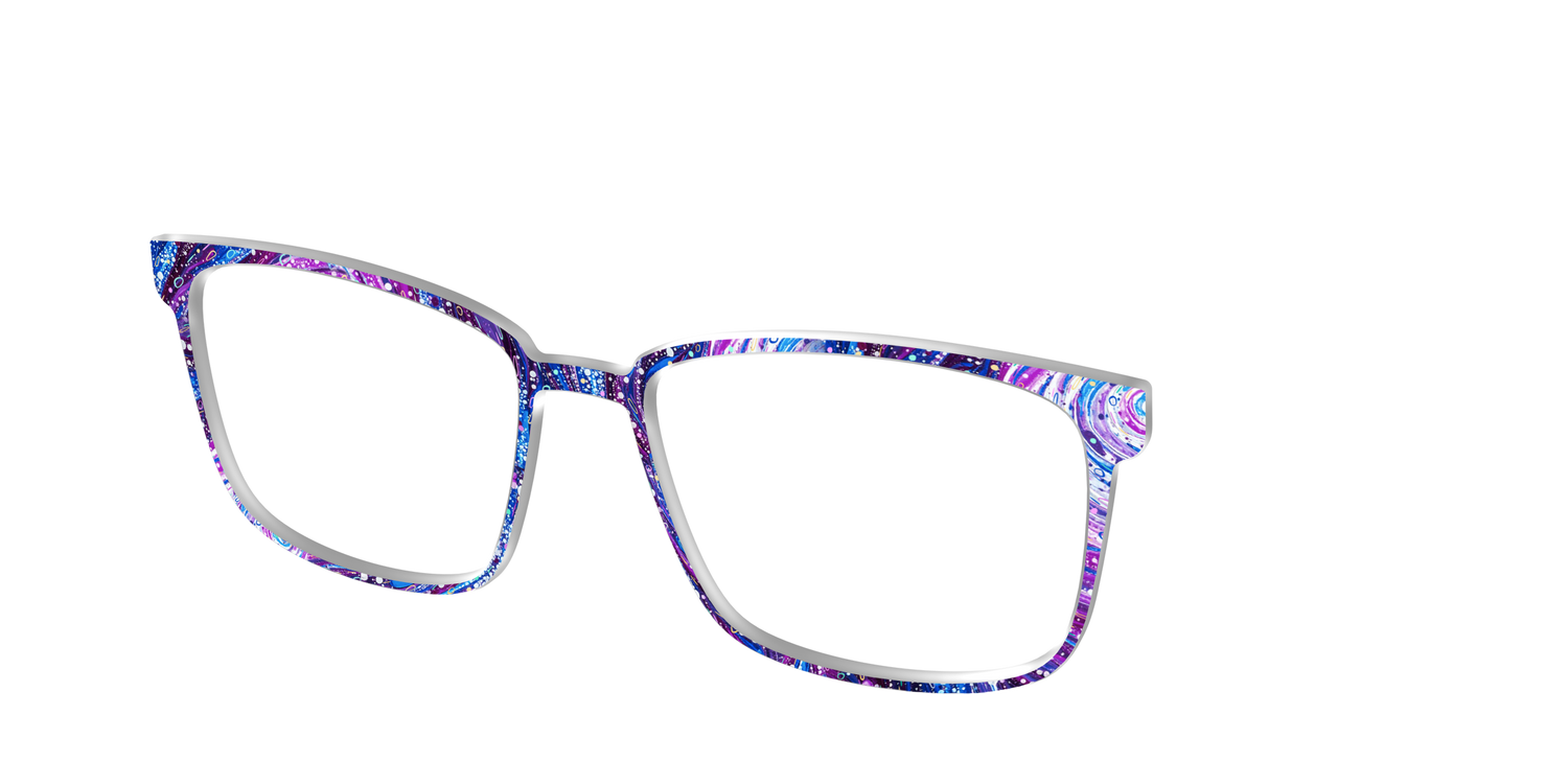 The Orchid Kaleidoscope - Angle Top Image - Pair Eyewear