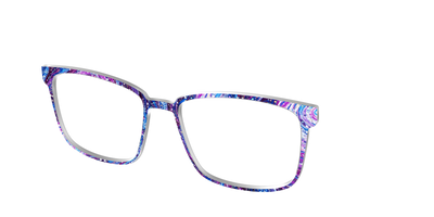 The Orchid Kaleidoscope - Angle Top Thumbnail - Pair Eyewear