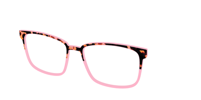 The Punch Tortoise Crystal Split - Angle Top Thumbnail - Pair Eyewear
