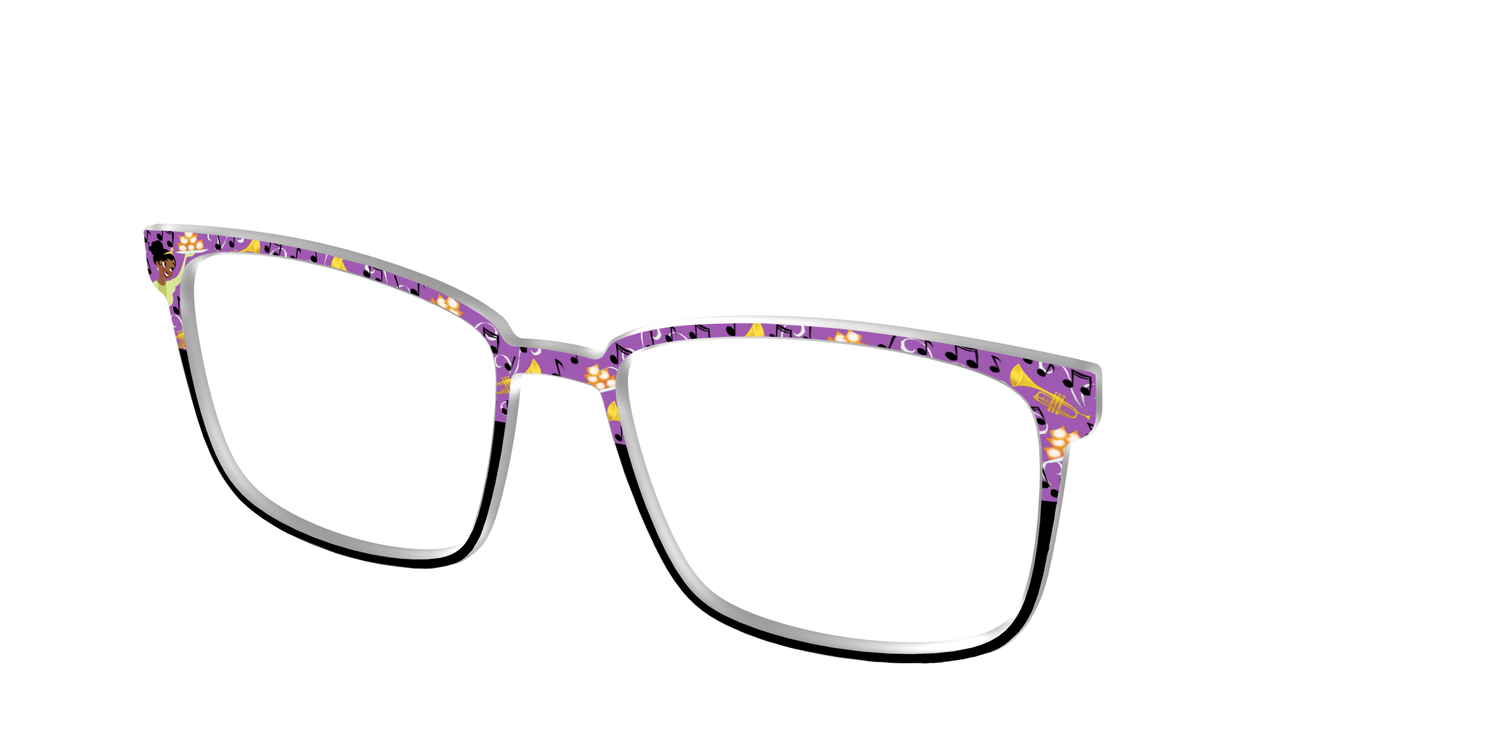 Tiana's Tunes - Angle Top Image - Pair Eyewear