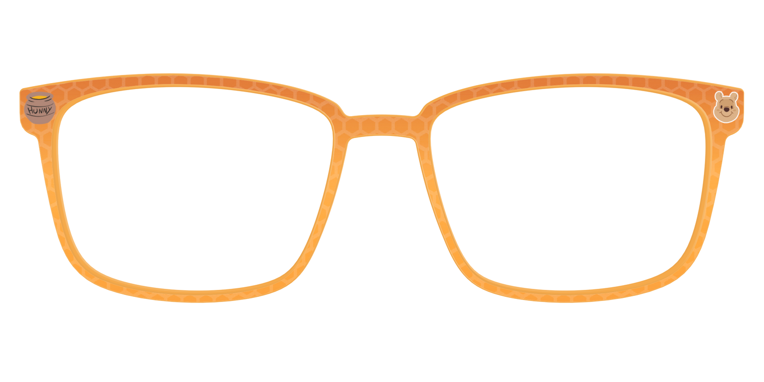 Time for Hunny Crystal Honeycomb - Front Top Image - Pair Eyewear