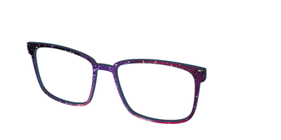 The Twilight Sky with Holographic Glitter - Angle Top Thumbnail - Pair Eyewear