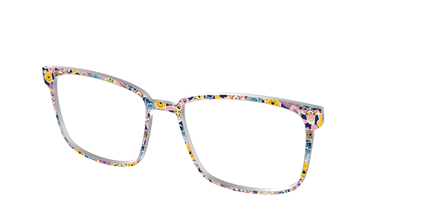 Winnie the Pooh & Friends Stickers - Angle Top Image - Pair Eyewear