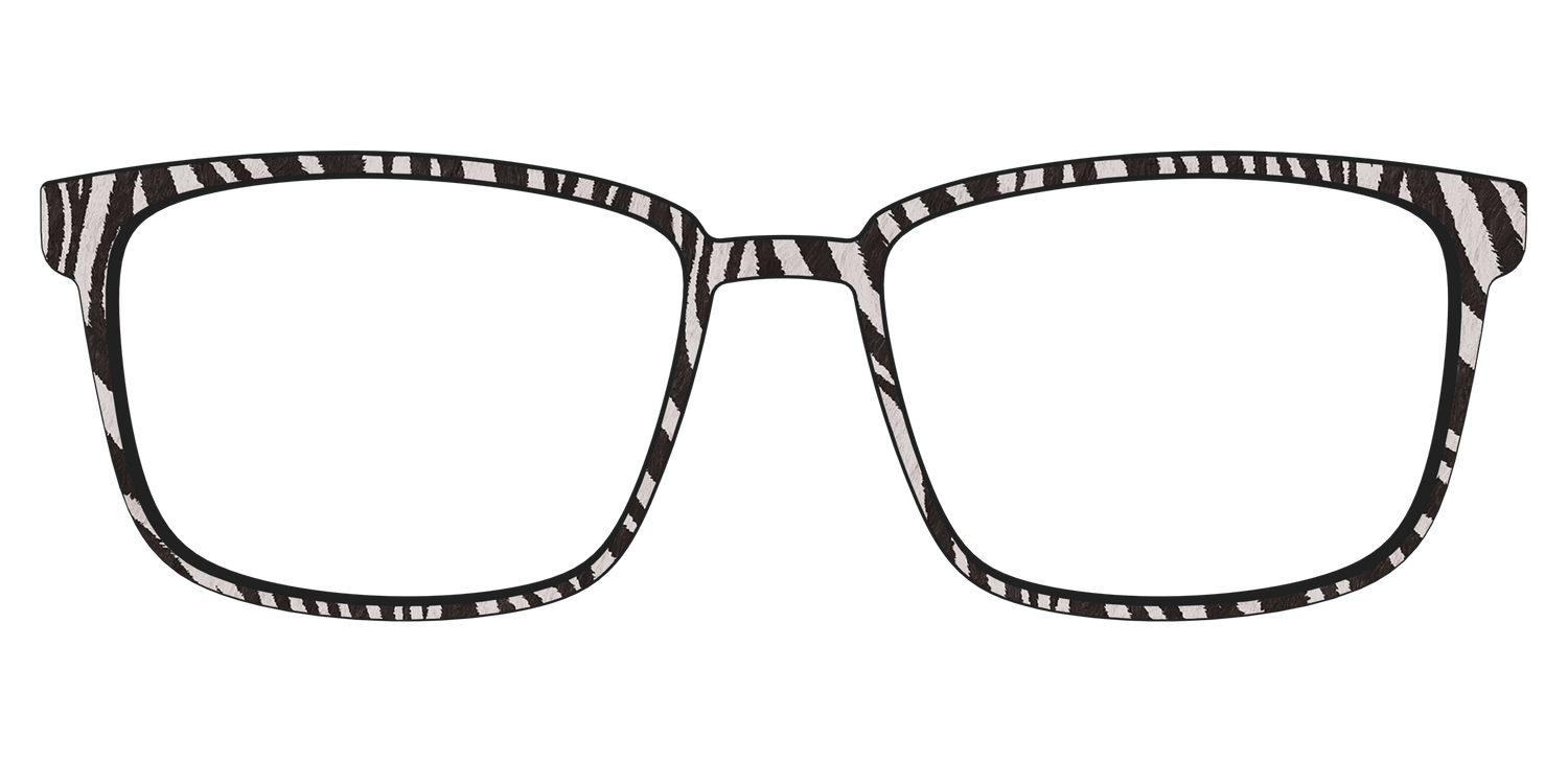 The Zebra Stripes - Front Top Image - Pair Eyewear