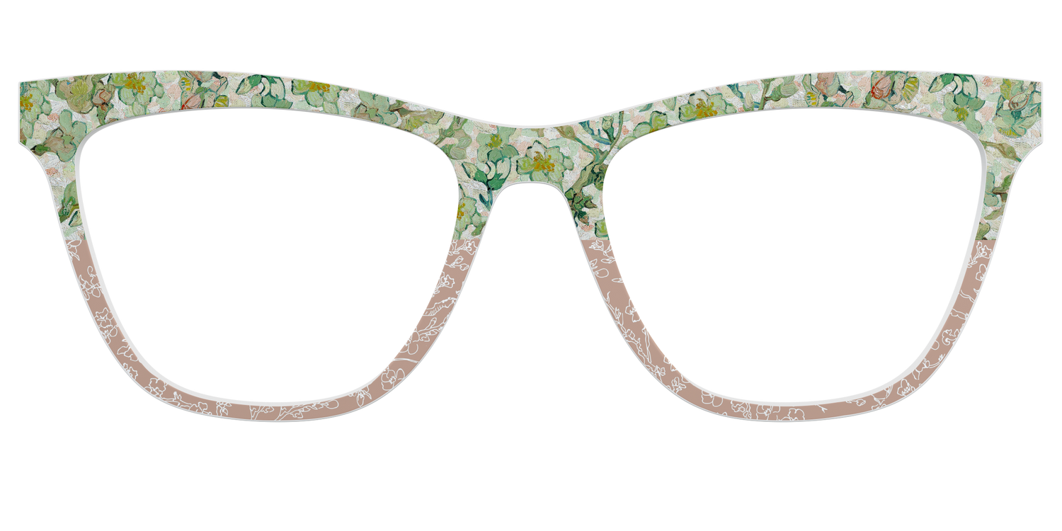 The Almond Blossom Split - Front Top Image - Pair Eyewear