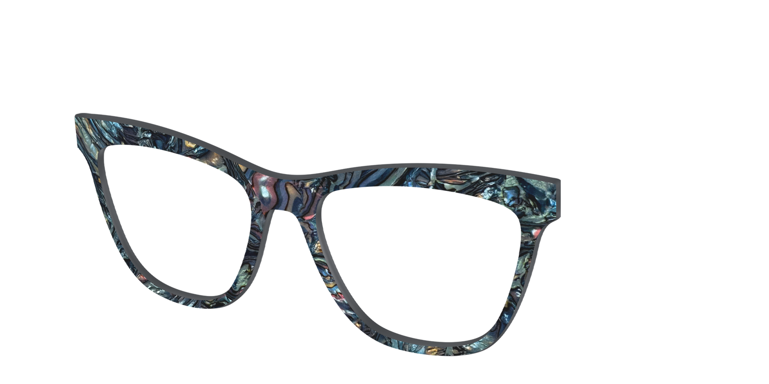 The Ares Bedrock Pearl - Angle Top Image - Pair Eyewear