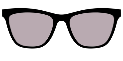 The Black with Gray Gaming Lens - Front Top Thumbnail - Pair Eyewear