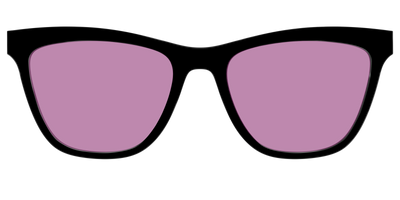 The Black with Pink Racquet Sport Lens - Front Top Thumbnail - Pair Eyewear