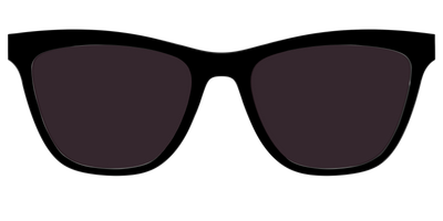 The Black with Urban Explorer Lens - Front Top Thumbnail - Pair Eyewear