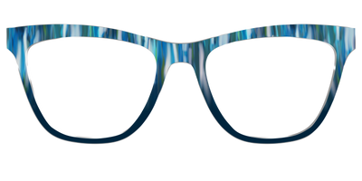 The Blueberry Brushstrokes - Front Top Thumbnail - Pair Eyewear
