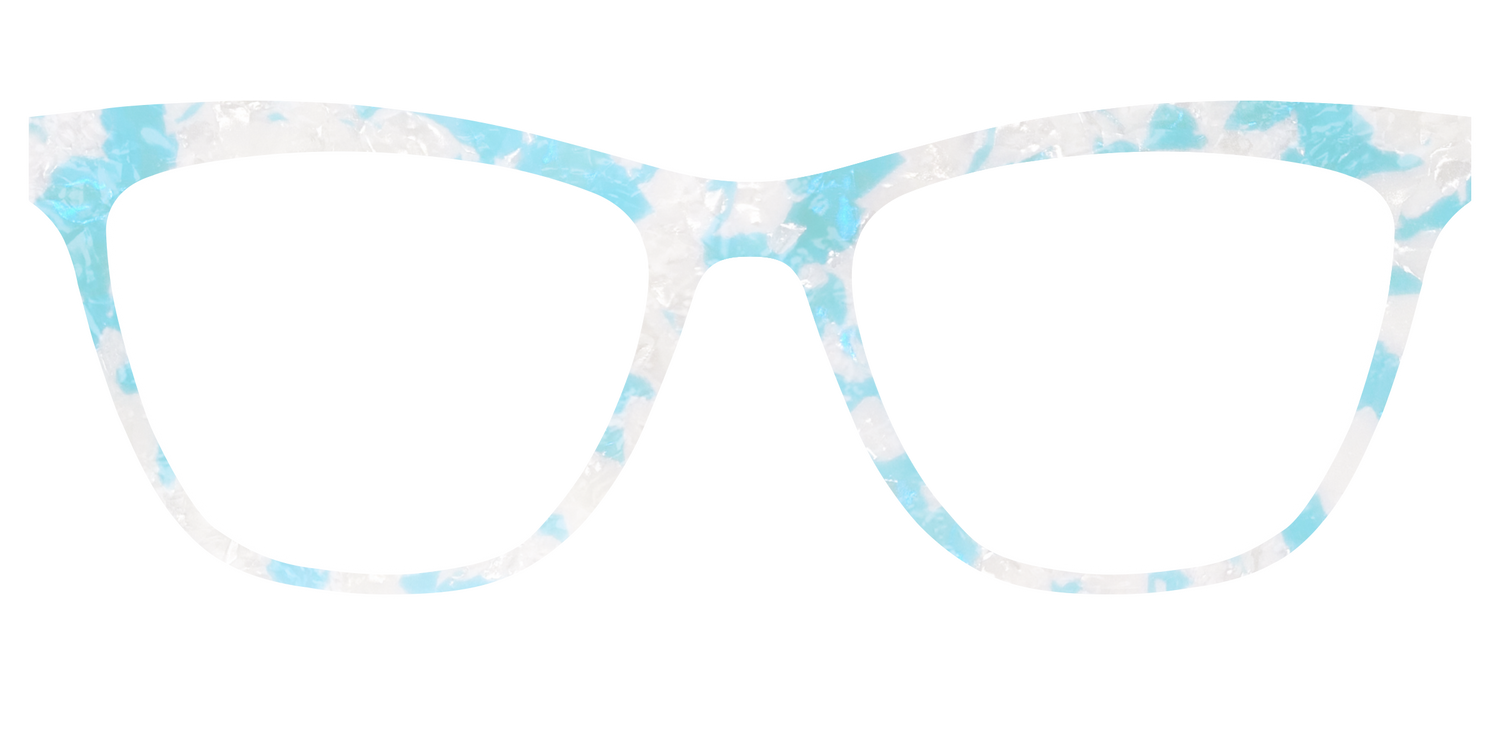 The Blue Sky Pearl Tortoise - Front Top Image - Pair Eyewear