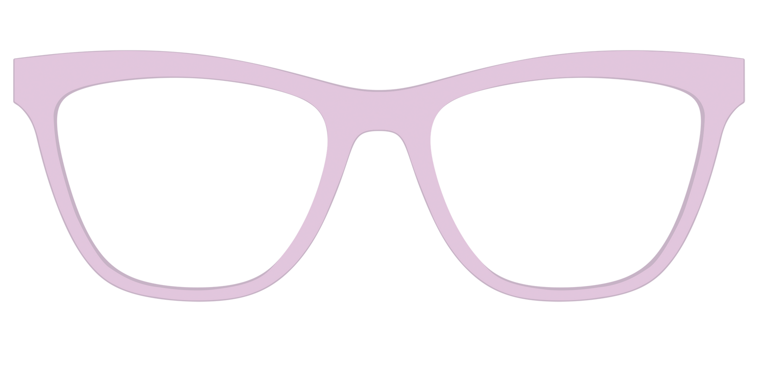 The Blush - Front Top Image - Pair Eyewear