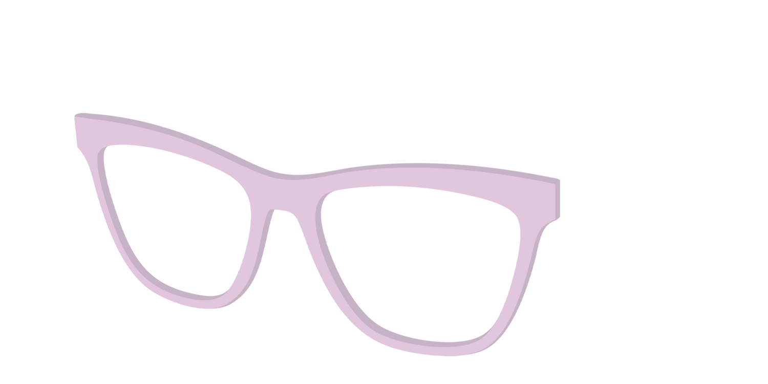 The Blush - Angle Top Image - Pair Eyewear