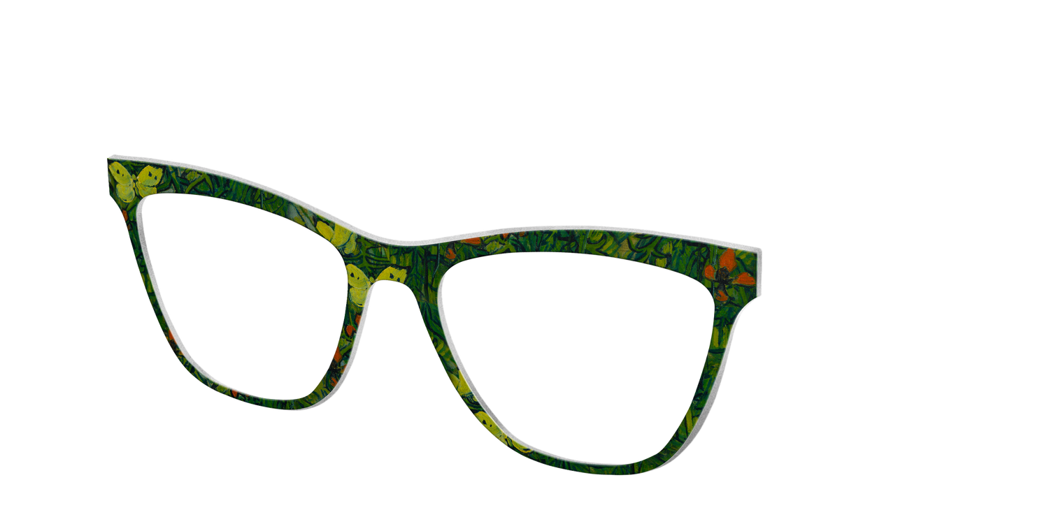 The Butterflies and Poppies - Angle Top Image - Pair Eyewear