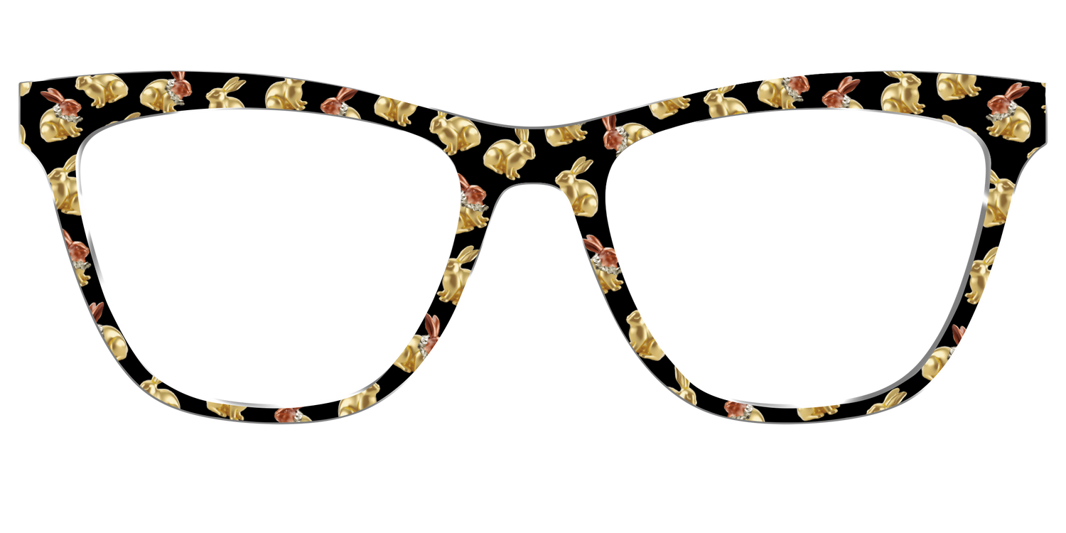 The Chocolate Chrome Rabbits - Front Top Image - Pair Eyewear