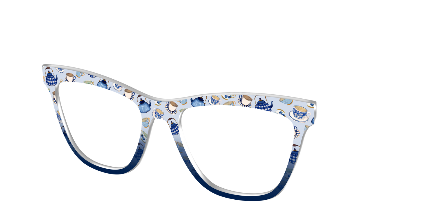 The Cozy Teacups - Angle Top Image - Pair Eyewear