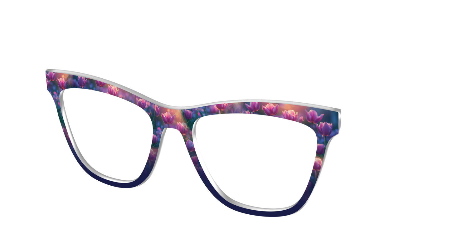 The Ethereal Blooms - Angle Top Image - Pair Eyewear