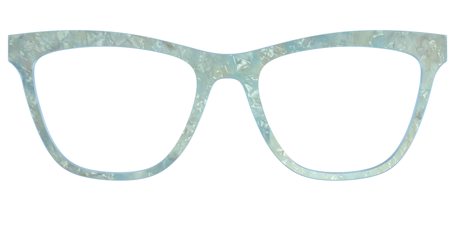 The Ethereal Pearl - Front Top Image - Pair Eyewear