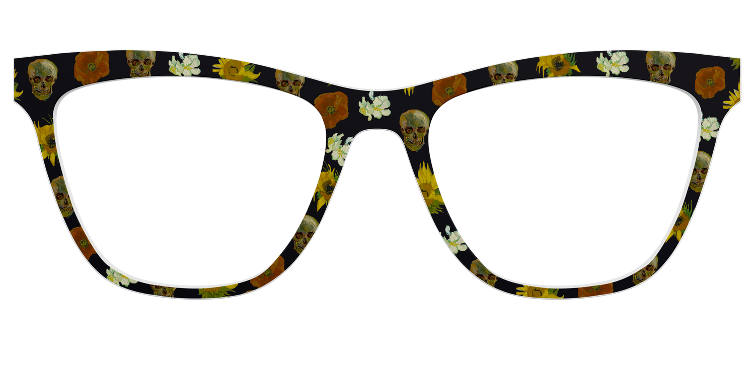 The Floral Skulls - Front Top Image - Pair Eyewear