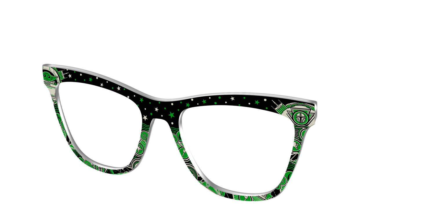 Grogu™ Deco Galaxy - Angle Top Image - Pair Eyewear