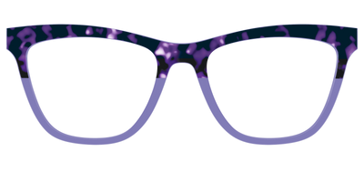 The Iris Tortoise Crystal Split - Front Top Thumbnail - Pair Eyewear