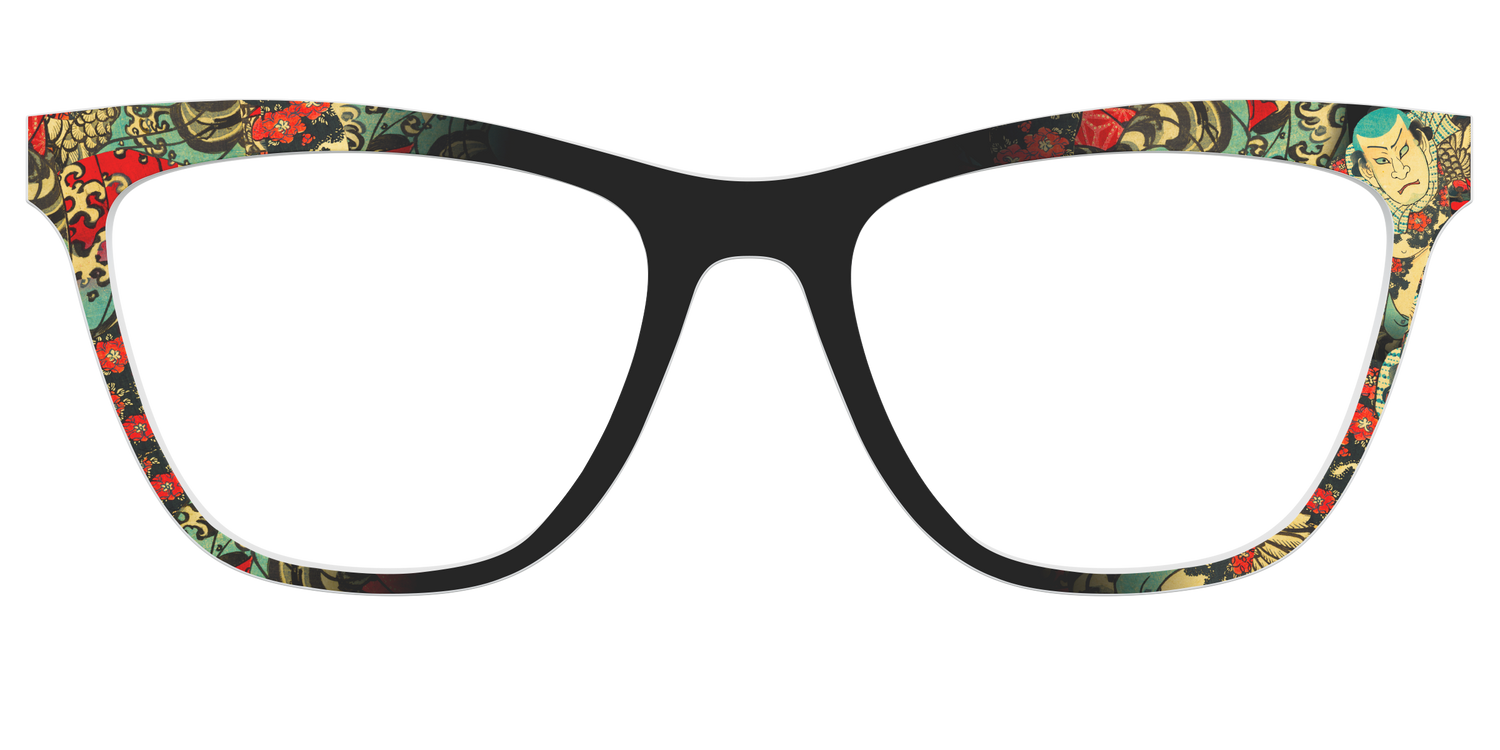 Kunisada Actor - Front Top Image - Pair Eyewear