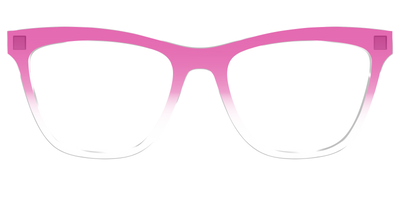 The Magenta Gradient Crystal - Front Top Thumbnail - Pair Eyewear