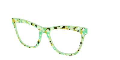 The Matcha Pearl Tortoise - Angle Top Thumbnail - Pair Eyewear