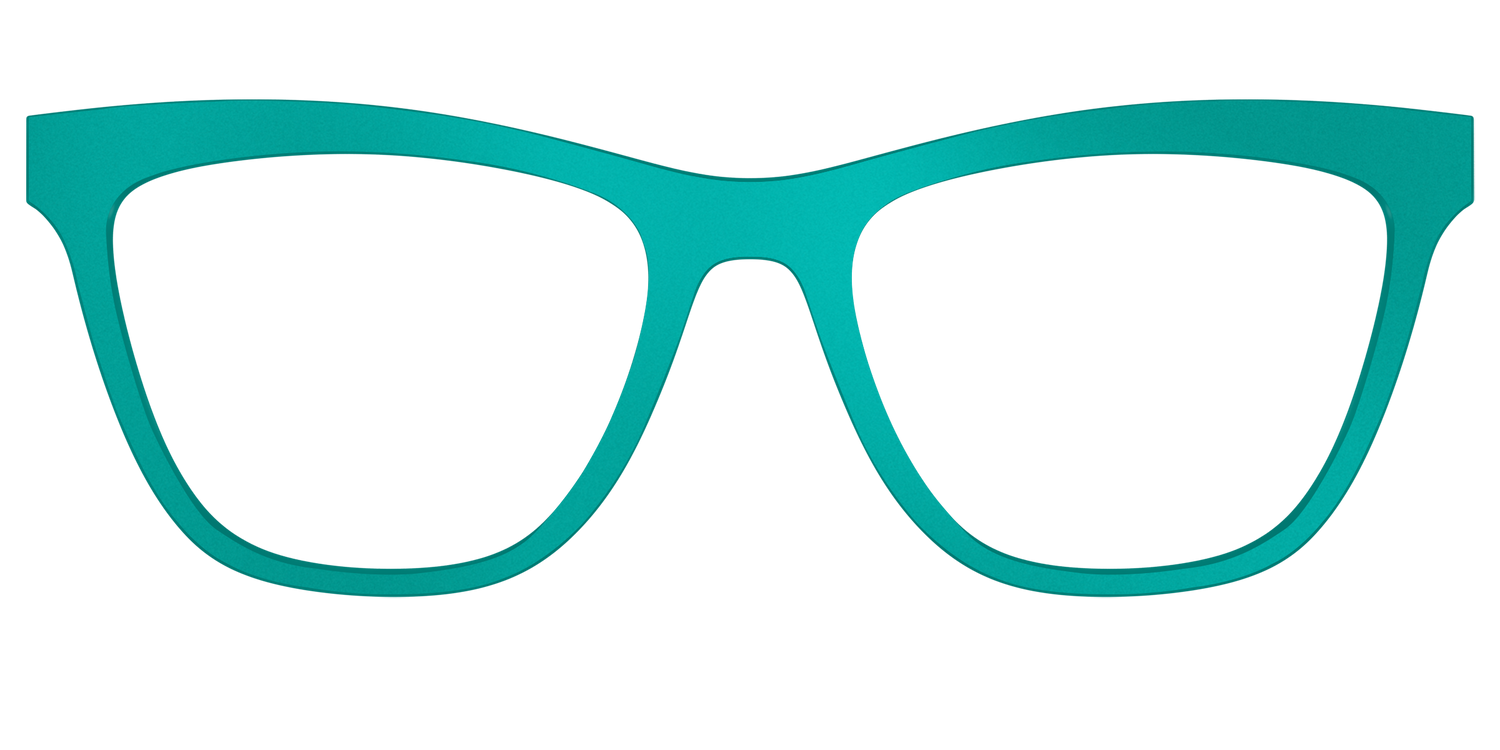 The Matte Jade - Front Top Image - Pair Eyewear