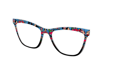 The Mickey & Minnie Comic Split - Angle Top Thumbnail - Pair Eyewear