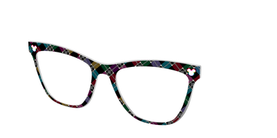 The Mickey Plaid - Angle Top Thumbnail - Pair Eyewear