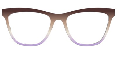 The Mocha to Light Lavender Gradient - Front Top Thumbnail - Pair Eyewear