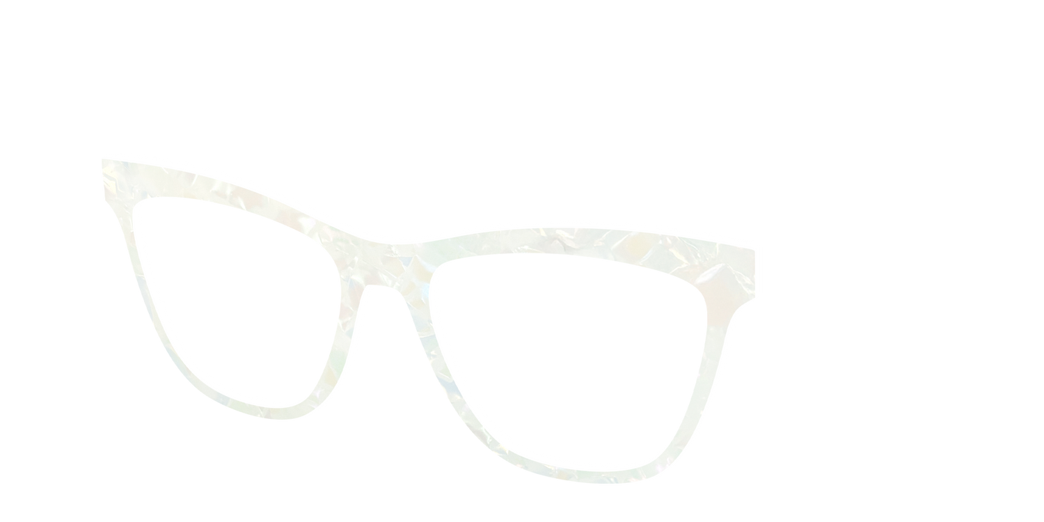 The Moonstone Pearl Marble - Angle Top Image - Pair Eyewear