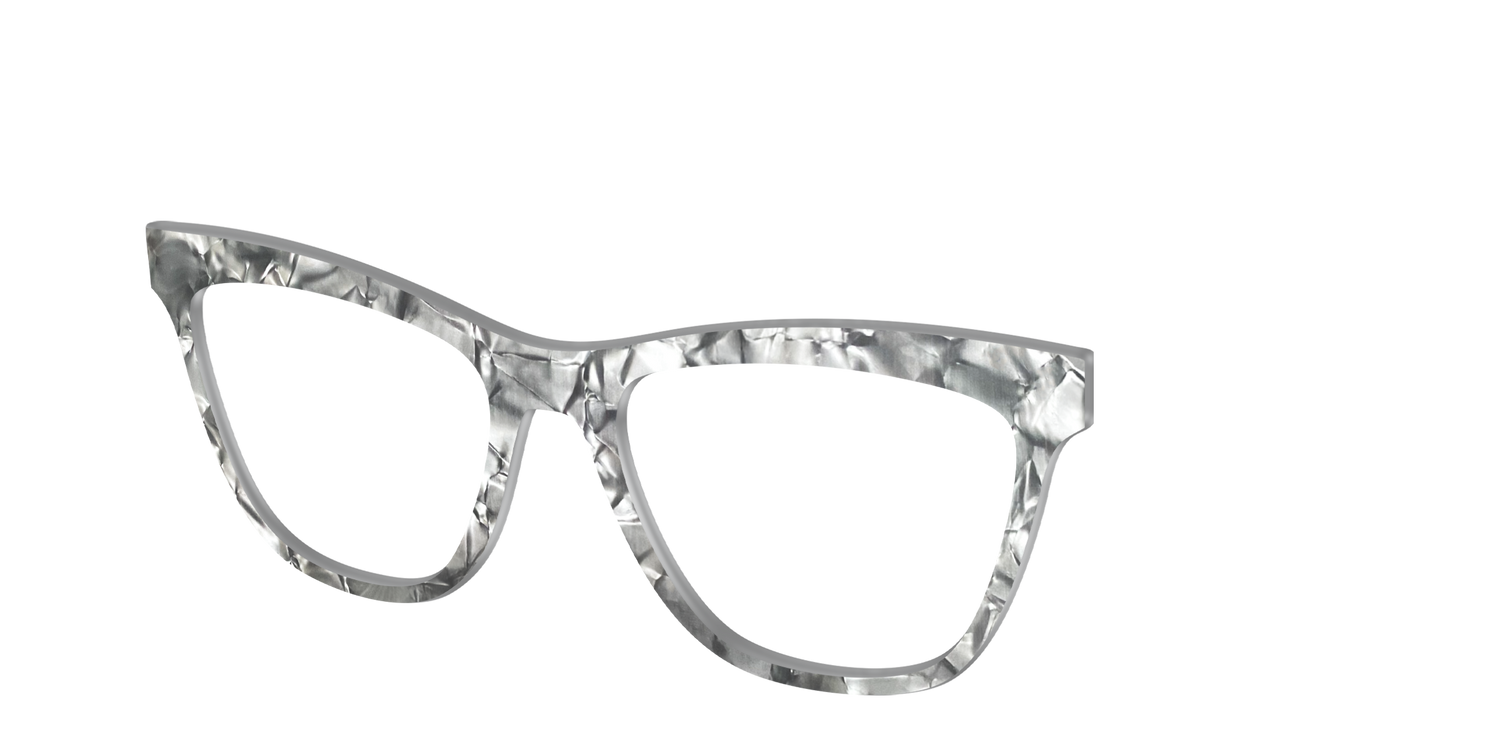 The Obsidian Pearl Marble - Angle Top Image - Pair Eyewear