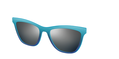 The Polarized Ocean Blue Sun Top