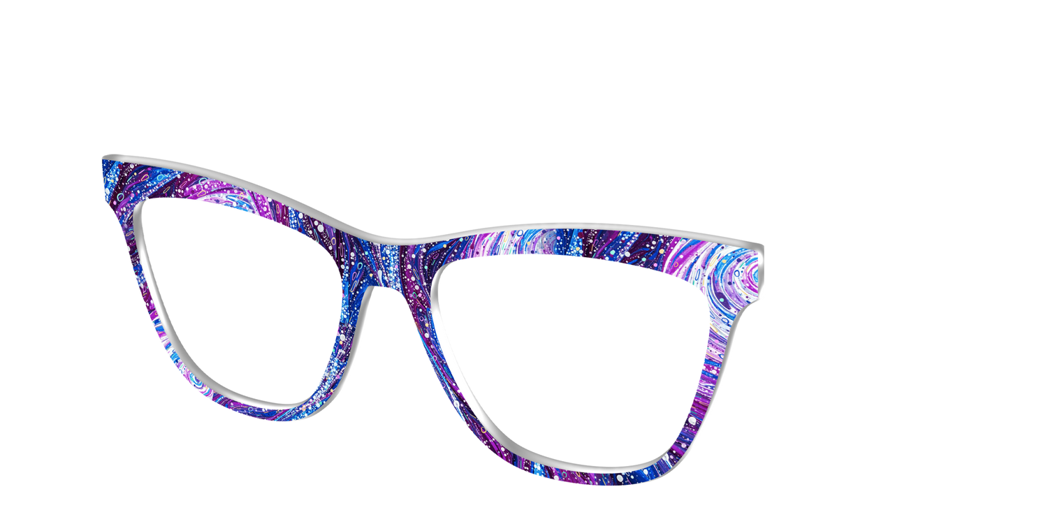 The Orchid Kaleidoscope - Angle Top Image - Pair Eyewear