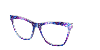 The Orchid Kaleidoscope - Angle Top Thumbnail - Pair Eyewear