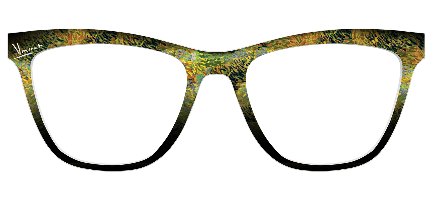 The Painterly Texture - Front Top Image - Pair Eyewear