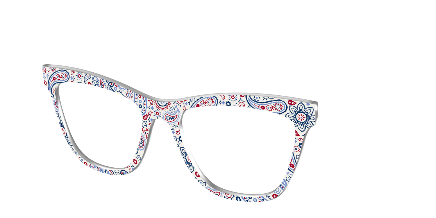 The Picnic Paisley - Angle Top Image - Pair Eyewear