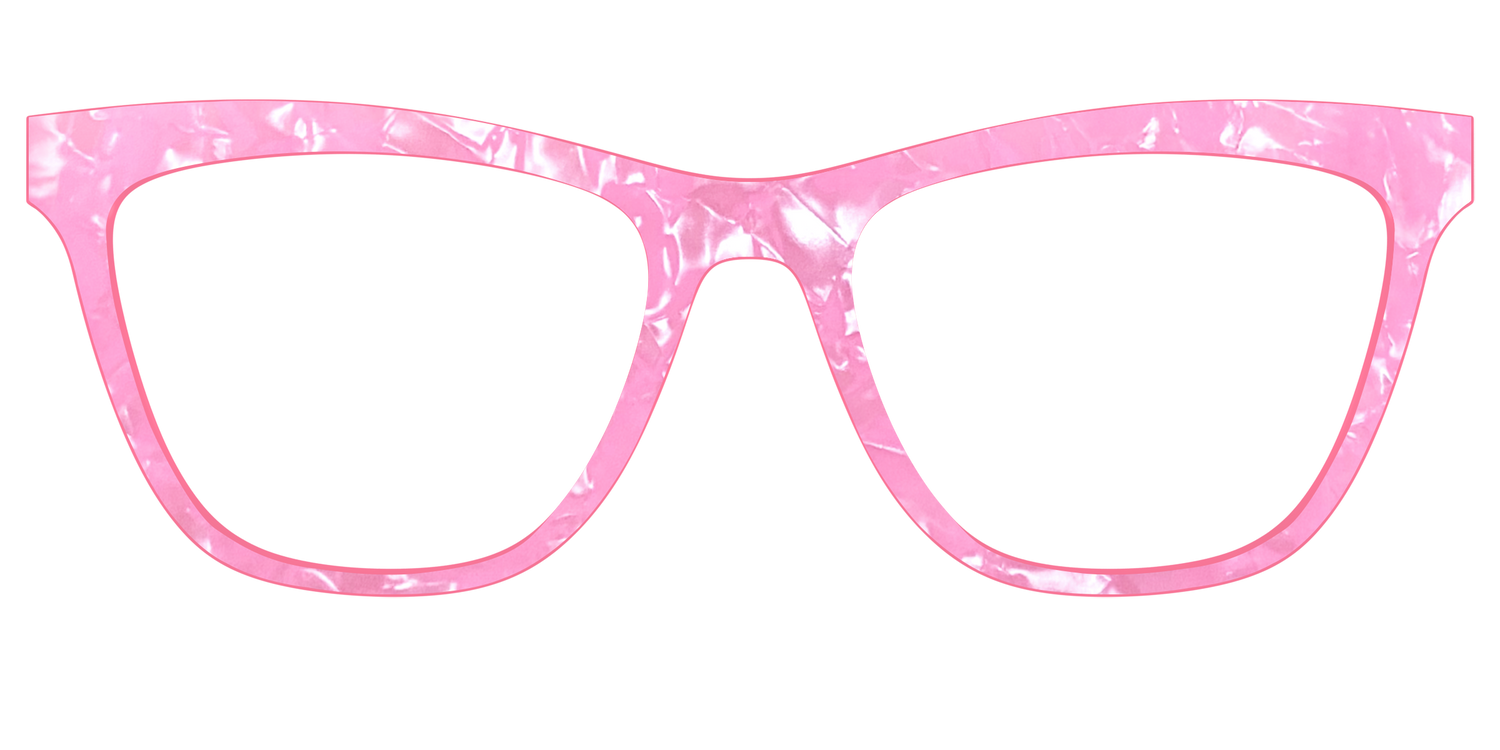 The Pink Tourmaline Pearl Marble - Front Top Image - Pair Eyewear