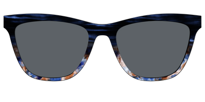 The Polarized Blue Horn Tortoise Sun Top - Front Top Thumbnail - Pair Eyewear