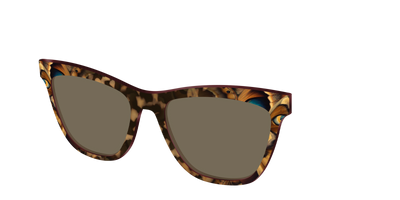 The Polarized Moth Wings Sun Top - Angle Top Thumbnail - Pair Eyewear