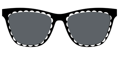 The Polarized Stylish Daisy Sun Top - Front Top Thumbnail - Pair Eyewear