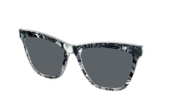 The Polarized Zebra Pearl Split Sun Top - Angle Top Thumbnail - Pair Eyewear